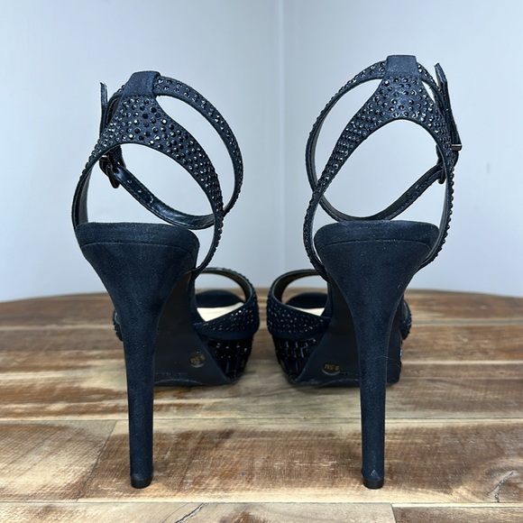 Gianni Bini Embellished Strappy Platform Sandals Womens Size 9 1/2 - Picture 10 of 14